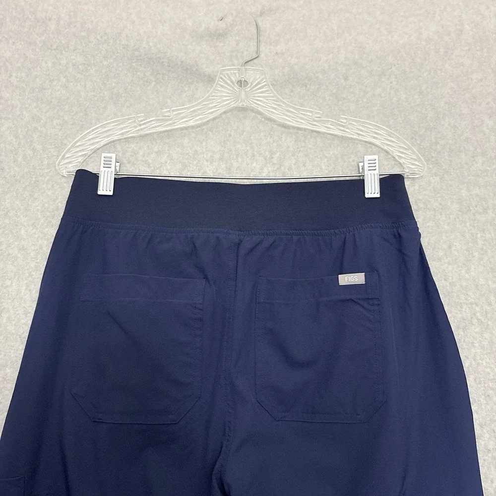Figs Technical Collection FREEx Lined Cargo Pants Women‎ M Petite Navy PO 3997
